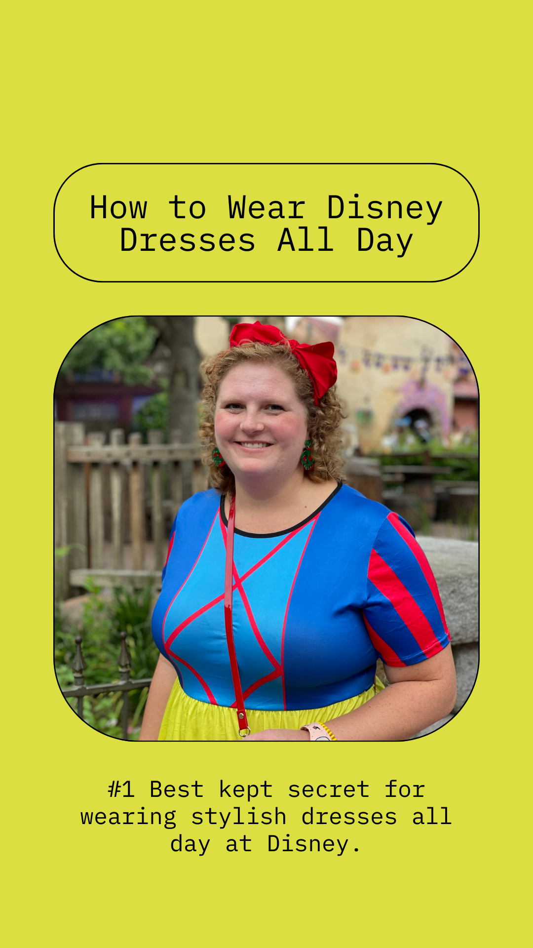 #1 Best Tool to Wear Disney Dresses All Day