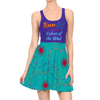 Pocahontas Short Running Skirt Dress Women's Tank Dress Mini Sleeveless Dress