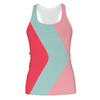 Bubble Gum Wall Women's Racerback Tank Top – Stretchy, Stylish, and Perfect for Theme Park Fans