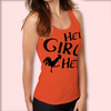 Hei Hei Women's Racerback Tank Top – Stretchy, Stylish, and Perfect for Theme Park Fans