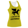 Hercules - I can go the distance Women's Racerback Tank Top – Stretchy, Stylish, and Perfect for Theme Park Fans