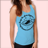 Cinderella Women's Racerback Tank Top – Stretchy, Stylish, and Perfect for Theme Park Fans