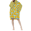 Hercules Medallion Cozy Adults' Pullover Hooded Loungewear - Fuzzy Pajamas