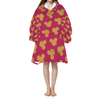 Mouse Burger Cozy Adults' Pullover Hooded Loungewear - Fuzzy Pajamas
