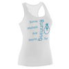 Olaf Women's Racerback Tank Top – Stretchy, Stylish, and Perfect for Theme Park Fans