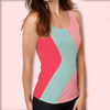 Bubble Gum Wall Women's Racerback Tank Top – Stretchy, Stylish, and Perfect for Theme Park Fans