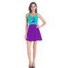 Arabian Nights Short Running Skirt Dress Women's Tank Dress Mini Sleeveless Dress