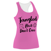 Tangled 2 Women's Racerback Tank Top – Stretchy, Stylish, and Perfect for Theme Park Fans