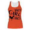 Hei Hei Women's Racerback Tank Top – Stretchy, Stylish, and Perfect for Theme Park Fans