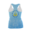 Elsa Women's Racerback Tank Top – Stretchy, Stylish, and Perfect for Theme Park Fans