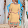 Pocahontas Women's Theme Park Plus Size Dress with Pockets