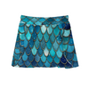 Mermaid Mini Skort (Athletic Running Skirt with Shorts)