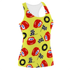 Cars Women's Racerback Tank Top – Stretchy, Stylish, and Perfect for Theme Park Fans