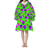 Mouse Coffee Cozy Adults' Pullover Hooded Loungewear - Fuzzy Pajamas