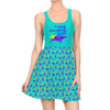 Arabian Magic Carpet Short Running Skirt Dress Women's Tank Dress Mini Sleeveless Dress