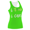 Tinkerbell Women's Racerback Tank Top – Stretchy, Stylish, and Perfect for Theme Park Fans