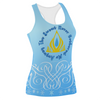 Elsa Women's Racerback Tank Top – Stretchy, Stylish, and Perfect for Theme Park Fans