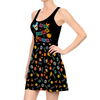 Coco Un Poco LocoShort Running Skirt Dress Women's Tank Dress Mini Sleeveless Dress