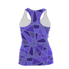 Purple Wall Women's Racerback Tank Top – Stretchy, Stylish, and Perfect for Theme Park Fans