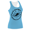 Cinderella Women's Racerback Tank Top – Stretchy, Stylish, and Perfect for Theme Park Fans
