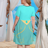 Arabian Princess Women's Theme Park Plus Size Dress with Pockets