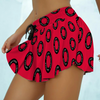 Lightyear Tires Mini Skirt Elastic Waist Skirt Anti-glare Sports Skirt