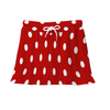 Polka Dot Mini Skort (Athletic Running Skirt with Shorts)