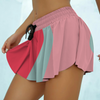 Bubblegum Wall Mini Skort (Athletic Running Skirt with Shorts)