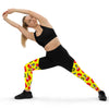 Cars Inspired lighting racing car Sports Leggings