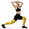 Cars Inspired lighting racing car Sports Leggings