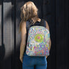 Backpack for theme park hopping bag cinderella castle bookbag princess vacation, book bag gift for Disneyana adult parkhopping WDW