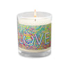 Love Mouse Glass jar soy wax candle