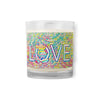 Love Mouse Glass jar soy wax candle