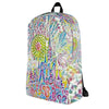 Backpack for theme park hopping bag cinderella castle bookbag princess vacation, book bag gift for Disneyana adult parkhopping WDW