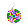 Up movie wilderness explorer gifts for her balloon house accessories ears Grape Soda Cap Earrings