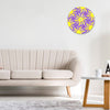 Magical Rapunzel Wall Clock - Sun and Purple Background