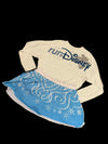 Elsa Skort - Ice Queen Running Skirt with shorts for Princess Race - Skirt for Frozen-inspired disneyprincess skirt frozen halloweeen