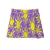 Rapunzel Running Skirt - Purple with Yellow Suns - Hand-Drawn Design - Mini Dress - All Over Print - Disney Princess Running Costume