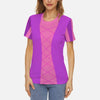 Rapunzel Purple and Pink Women's Short-sleeve T-Shirts Casual Tees