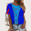Snow White Disney-themed Women's Short-sleeve T-shirt, Stylish All Over Print Casual Tee, Casual T-shirt For Theme Parks