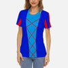 Snow White Disney-themed Women's Short-sleeve T-shirt, Stylish All Over Print Casual Tee, Casual T-shirt For Theme Parks