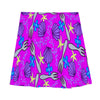 Whimsical Disney-themed Mermaid A-line Mini Skirt, hand drawn art Skirt, Ideal For Summer Fun, Princess Run Skirt, Gift For Disney Lovers
