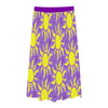 Rapunzel Sun Women's Pleated Midi Skirt, Disney Princess Costume, Long Hair Princess Skirt, Disney bounding Outfits Princess