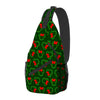 Christmas Wreath Unisex Cross-body Bag Lightweight Fashion Sling Bag