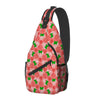 Christmas Mouse with Bow Cross-body Bag Lightweight Fashion Sling Bag