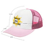 Rapunzel adjustable mesh baseball caps | Trucker Hat | Embroidered Baseball Cap | Adjustable Snapback Cute Caps | Unisex Mesh Trucker Hats