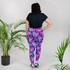 Enchanting Disney Castle Print Leggings, Plus Size Leggings, Unique Gift For Women, Stunning All-over Design, Stylish Theme Park Attire