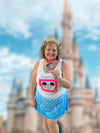 Running Costume Snow Princess Skirt