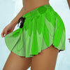 Tinkerbell Running Skirt Mini Skirt Skorts | Mini Skirt Festival Skirt | Floral mini skirt | Modern Running skirt