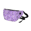 Figgy Fanny Large Waist Bag Waterproof Sling Bag Hand Drawn Artwork